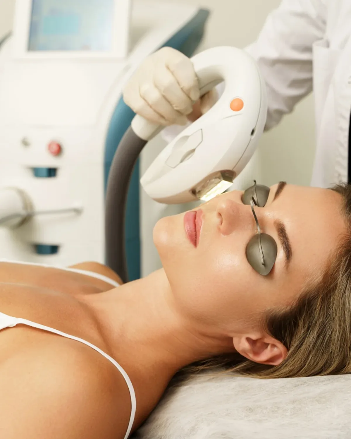 An IPL light treatment at Back to 30