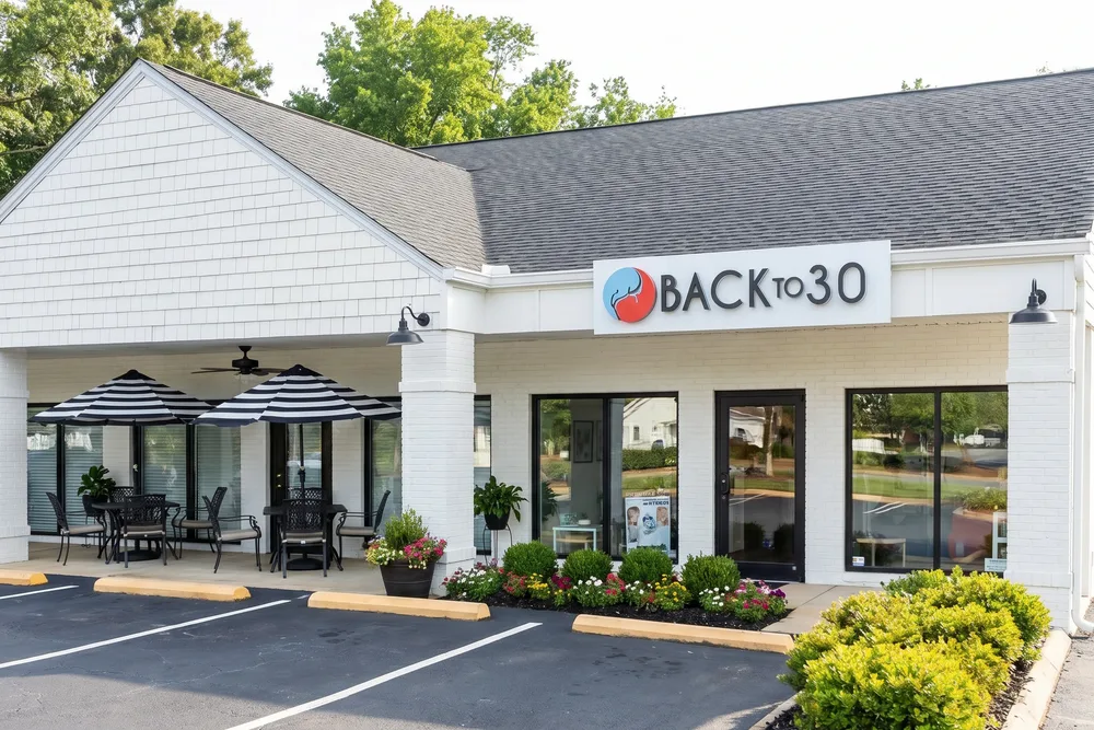Aesthetic treatment at Back to 30 Simpsonville